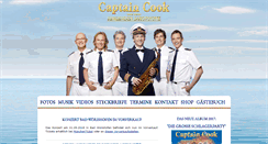 Desktop Screenshot of captain-cook.de