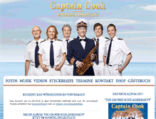 Tablet Screenshot of captain-cook.de